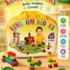 40 PCS Kingdom Building Blocks for Kids