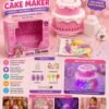 DIY Party Bubble Cake Maker with Lights, Music & Real Bubbles